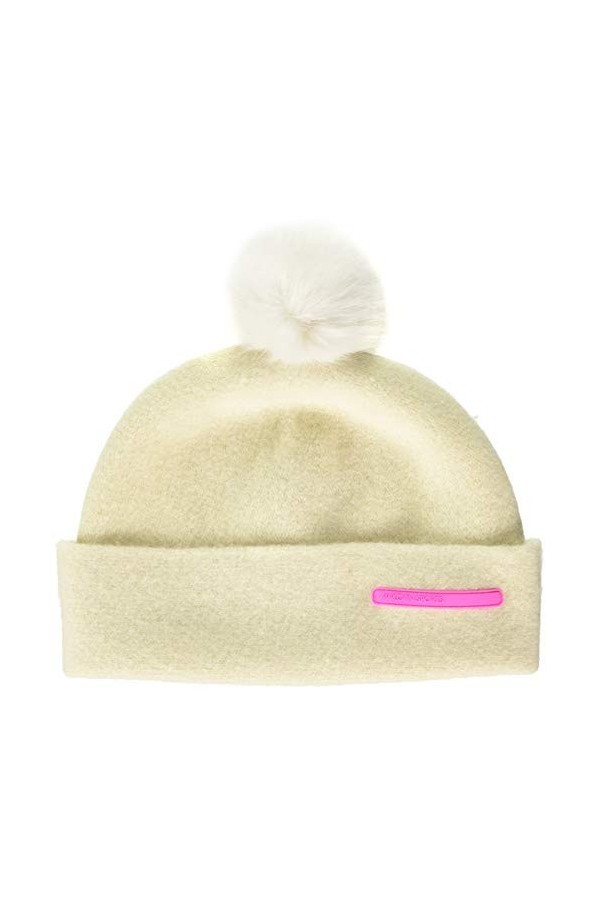 Marc Cain Sports Strickmützen Bonnet, Beige Balm 156 , Unique Taille Fabricant: 3 Femme