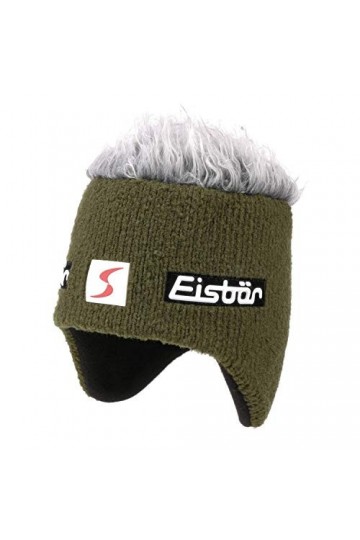 Eisbär Bonnet Cocker Skipool de Snowboard en Tricot Taille Unique - Beige 