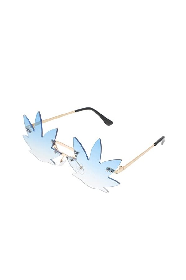 USHOBE 5 Pièces Lunettes De Soleil Irrégulières Lunettes Rave Lunettes De Mode Pour Femmes Lunettes De Soleil Coeur Blanc Lun