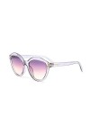AUSUB Lunettes de Soleil Femme Sexy FashionClassic Retro Femmes Lunettes de Soleil en Plastique Femme dégradé Lunettes de Sol