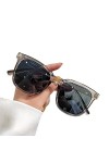 COTCLO Lunettes de soleil carrées dété pour femme - Lunettes de soleil vintage - Protection streetwear Eyewear-B