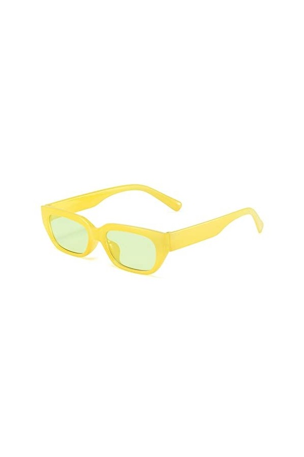 HPIRME Lunettes de soleil polygones femmes lunettes de soleil à petit cadre pour lunettes de plein air légères pour femmes, b