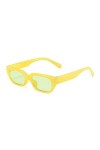 HPIRME Lunettes de soleil polygones femmes lunettes de soleil à petit cadre pour lunettes de plein air légères pour femmes, b