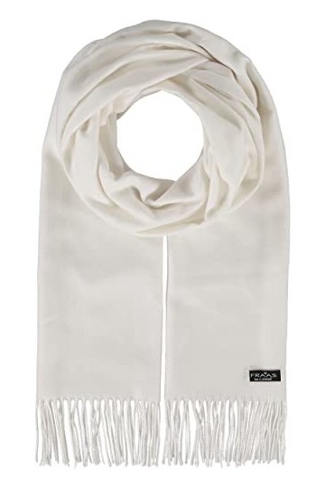 FRAAS Echarpe Cashmink 56 x 200 cm - Plus douce que le cachemire - Made in Germany - Etole unie pour femme - Echarpe XXL