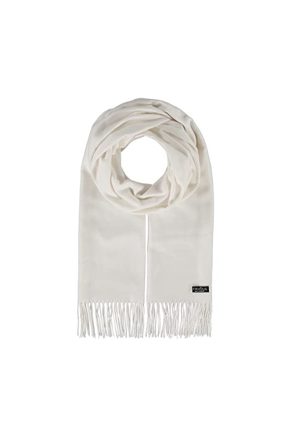 FRAAS Echarpe Cashmink 56 x 200 cm - Plus douce que le cachemire - Made in Germany - Etole unie pour femme - Echarpe XXL