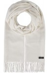 FRAAS Echarpe Cashmink 56 x 200 cm - Plus douce que le cachemire - Made in Germany - Etole unie pour femme - Echarpe XXL