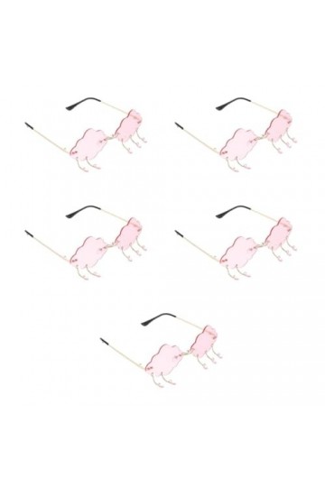 Didiseaon 5 Pièces Des Lunettes De Soleil Lunettes De Soleil Pour Femmes Lunettes De Nuage Drôles Lunettes De Soleil Nuage En