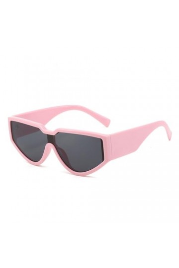 Lunettes de Soleil Punk Une pièce pour Femmes, Lunettes de Sport, de Ski, pour Hommes, Lunettes de Soleil œil de Chat pour Da