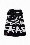 Desigual Femme Hat_lettre 2000 Black Kit d accessoires hiver, Noir, Taille unique EU