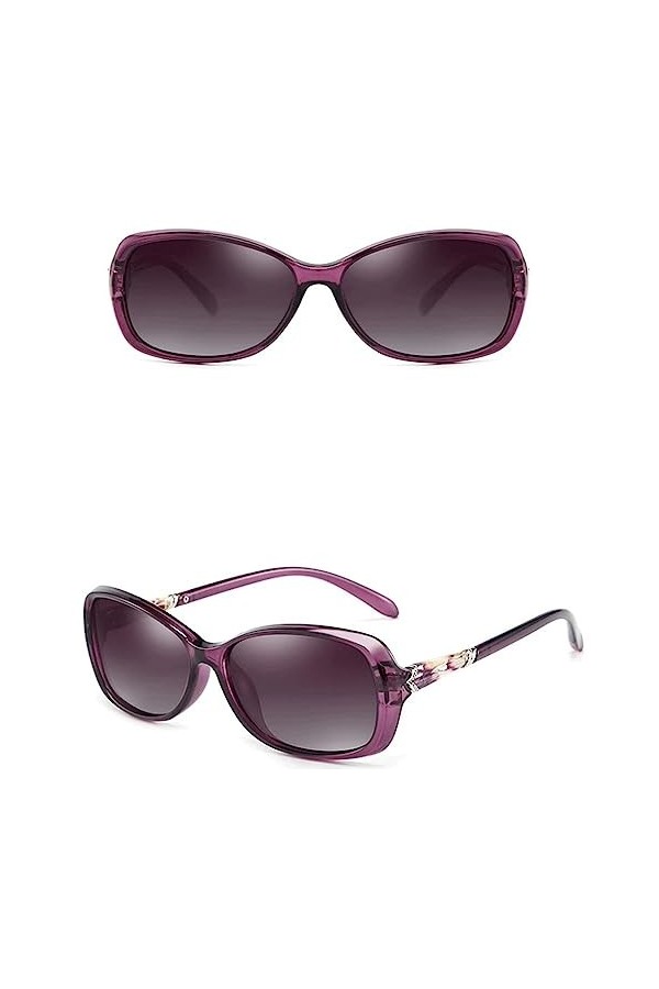 SYUFRE Lunettes de Soleil Lunettes polarisantes pour Femmes Lunettes de Soleil de Mode Lunettes de Soleil pour Femmes à Petit