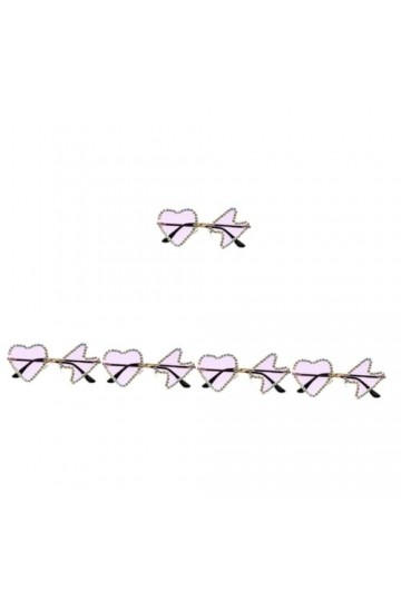 CALLARON 5 Paires De Lunettes De Soleil Hip Hop Cotillons Lunettes Nouveauté Lunettes Cotillons Pour Enfants Lunettes De Sole