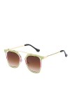 HPIRME Lunettes de soleil carrées femmes Vintage miroir nuances hommes lunettes de soleil UV400 lunettes surdimensionnées, ve