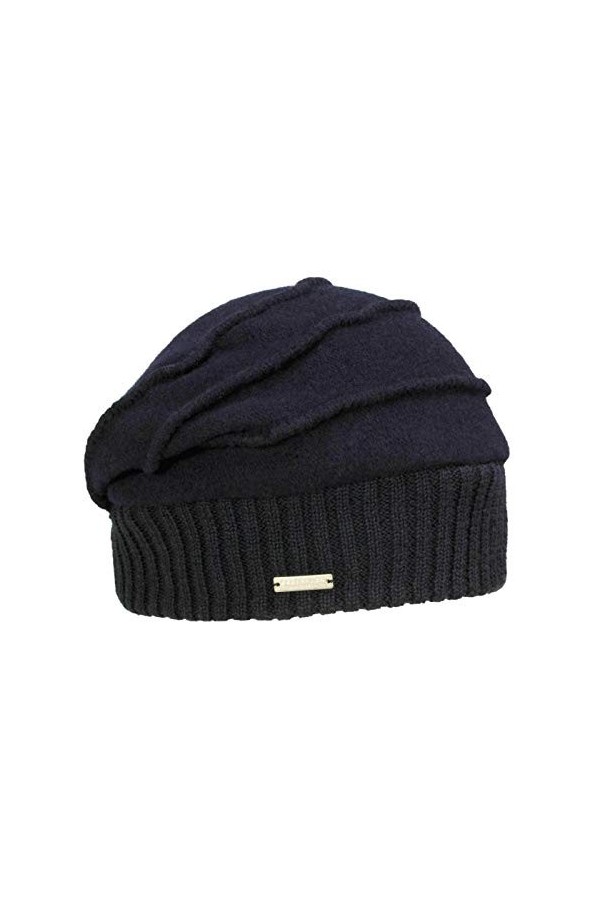 Seeberger - Bonnet - Femme Bleu Bleu Taille Unique - Bleu - Taille Unique