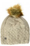 Buff Femme Knitted et Polar A Elie Bonnet, Beige, One Size