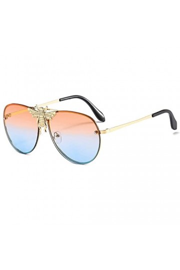 HPIRME Pour femmes hommes lunettes de soleil nuances UV400 lunettes de soleil surdimensionnées, 9, taille unique
