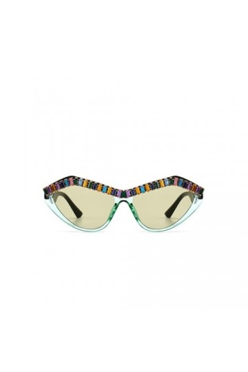 Lunettes de Soleil Femmes Lunettes Oeil de Chat Lunettes pour Dames Nuances pour Femmes, 2, Taille Unique