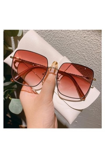 EkeNoz Lunettes de Soleil UV400 de Conduite de Plage de Vacances en Plein air en métal for Femmes