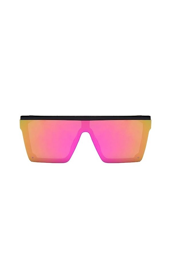 NOGRAX Lunettes de soleil Lunettes De Soleil Carrées Surdimensionnées Femmes Rétro Grand Cadre Femmes Lunettes De Soleil Mode