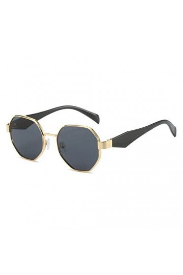 HPIRME Lunettes de soleil rétro Cat Eye pour femmes, lunettes de soleil de luxe UV400 pour hommes, 4, taille unique