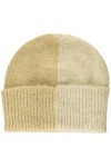 Calvin Klein Handdrawn Knit Beanie Bonnet tricoté, Irish Cream, Taille Unique Femme