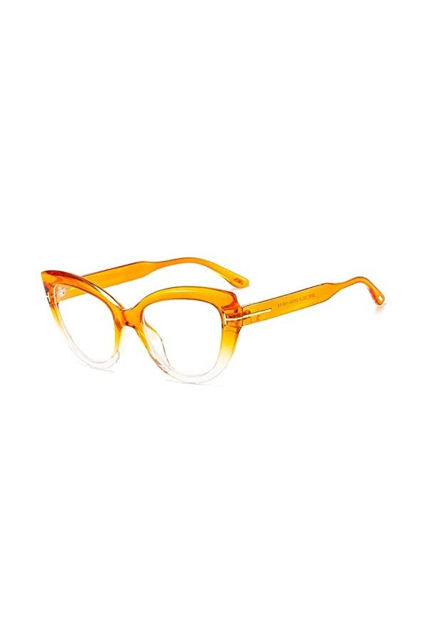 HCHES Lunettes de soleil yeux de chat surdimensionnées femmes Vintage triangle nuances hommes femmes lunettes de soleil cadre