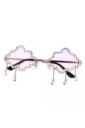 Sosoport 2 Paires Lunettes De Soleil Nuage Lunettes Lunettes De Soleil Disco Lunettes De Nuage Des Lunettes De Soleil Lunette