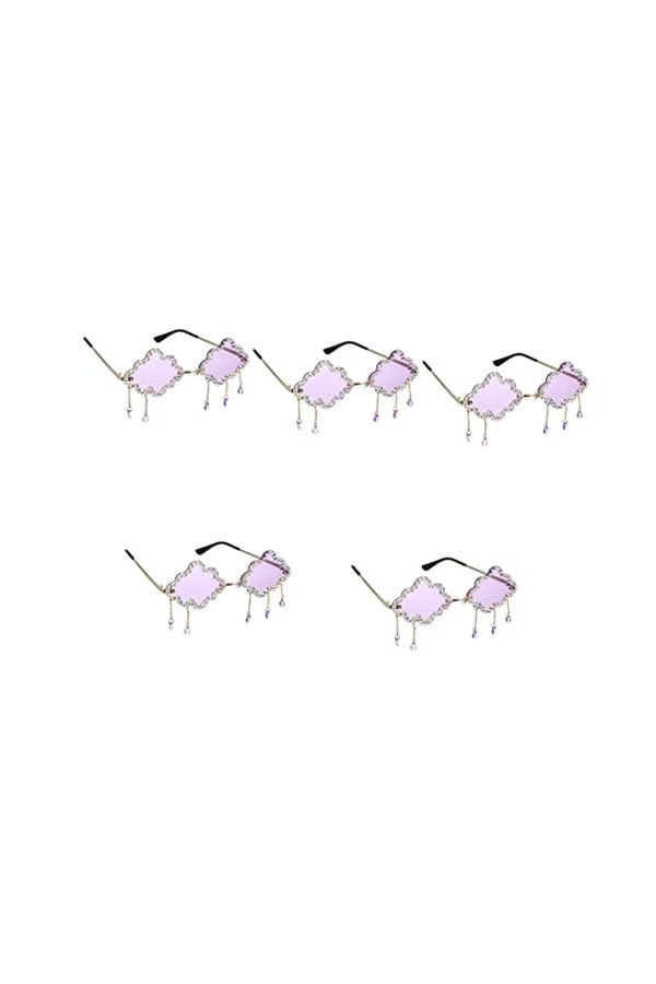 Sosoport 2 Paires Lunettes De Soleil Nuage Lunettes Lunettes De Soleil Disco Lunettes De Nuage Des Lunettes De Soleil Lunette