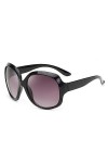 NOGRAX Lunettes De Soleil Lunettes De Soleil Polarisées Surdimensionnées Femmes Oval Sun Loueses-C2,Other