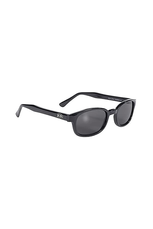 KDs 2010 - Lunettes de soleil sportifs et motards - homme & femme - sadaptent sous casque moto vélo ski - Verres fumés UV40