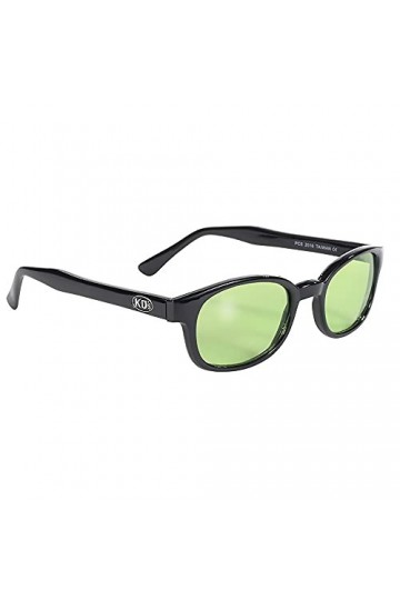 KDs 2016 - Lunettes de soleil sportifs et motards - homme & femme - sadaptent sous casque moto vélo ski - Verres vert clair