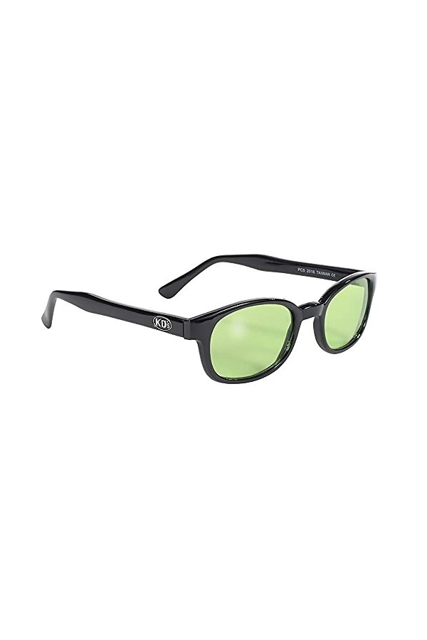 KDs 2016 - Lunettes de soleil sportifs et motards - homme & femme - sadaptent sous casque moto vélo ski - Verres vert clair