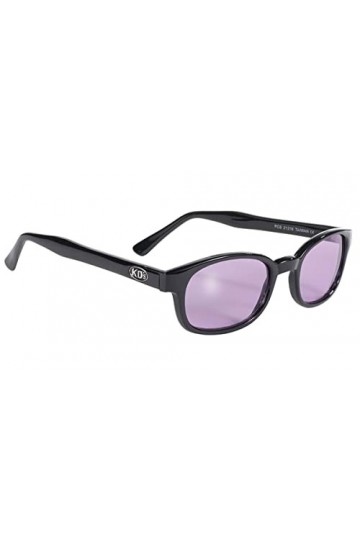 KDs 21216 - Lunettes de soleil sportifs et motards - homme & femme - sadaptent sous casque moto vélo ski - Verres violets U