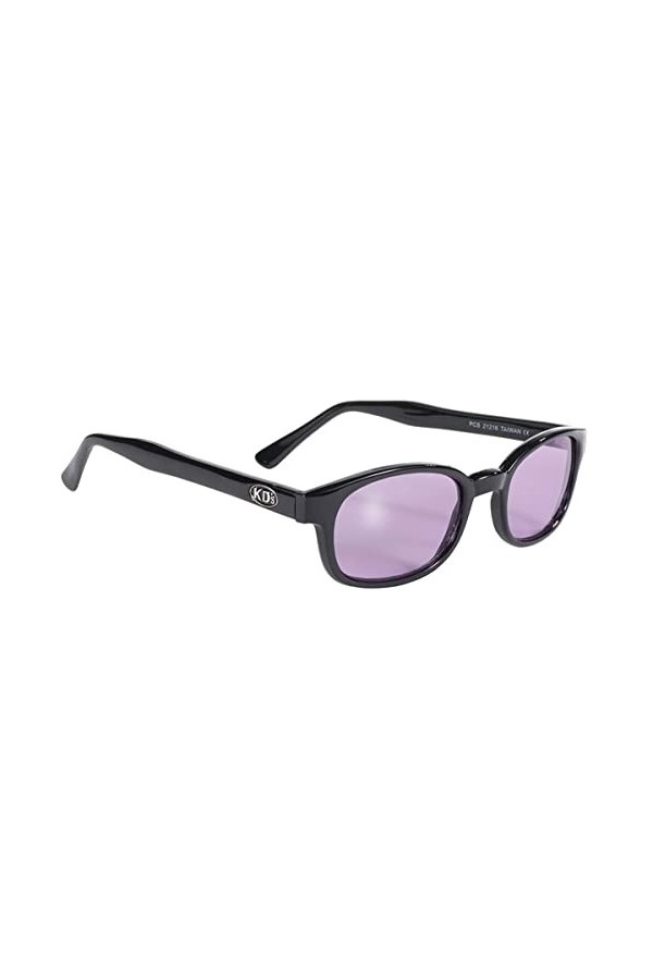 KDs 21216 - Lunettes de soleil sportifs et motards - homme & femme - sadaptent sous casque moto vélo ski - Verres violets U