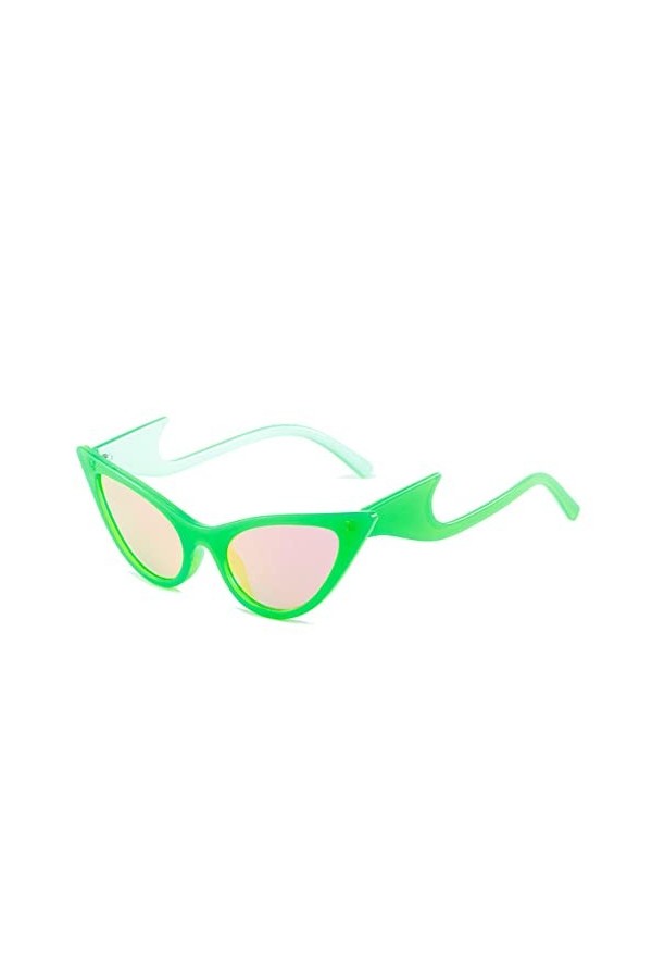 HPIRME Lunettes de soleil œil de chat femmes lunettes rétro lunettes de soleil femme lunettes UV400 verre solaire nuances dég