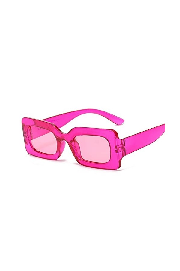 Lunettes de soleil carrées de vacances en plein air for hommes et femmes, tendance, Shopping, sport, cadeau Color : E, Size 
