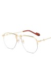 Lunettes de soleil en métal for hommes et femmes, for vacances en plein air, conduite, sport, tendance, Shopping, cadeau Col