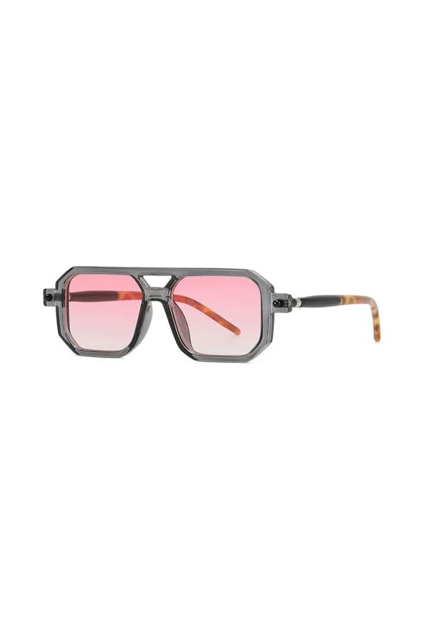 NALsa Lunettes de Soleil carrées Hommes Femmes lumière Bleue bloquant Les Nuances UV400 Lunettes de Soleil de Luxe Monture ép