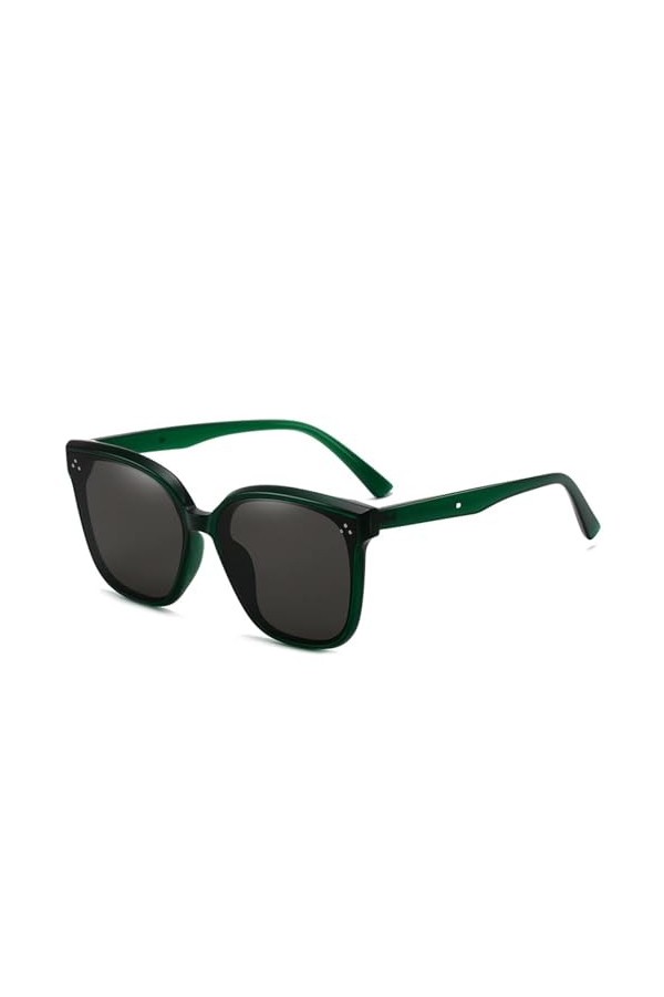 PETOLY Lunettes De Soleil Femme Sunglasses Lunettes Fête Lunettes De Soleil Nylon Monture De Monture Ct3715 5. Monture Vert S