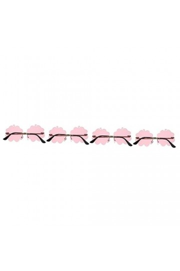 SOIMISS 4 Pièces Lunettes De Soleil Irrégulières Lunettes De Soleil Femme Verre Habiller Des Lunettes Sans Monture Lunettes D