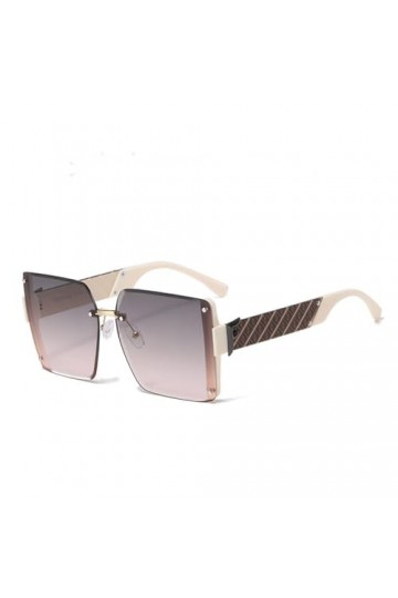 HPIRME Lunettes de soleil carrées rétro femmes couleurs bonbon miroir nuances hommes UV400,5, taille unique