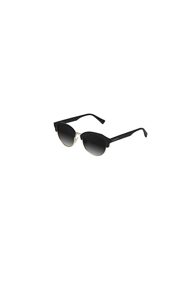 HAWKERS Mixte Classic Rounded Lunettes de soleil, Black · Dark, Taille unique EU