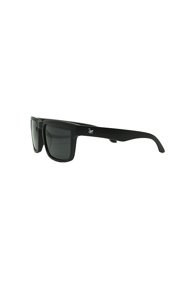 SURF MONKEY Lunettes de soleil homme et femme - UV400 - Polarisées, Noir / Noir