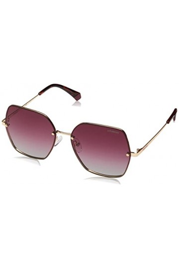 Polaroid PLD 4091/S Sunglasses, S9e/Jr Gold Violet, 58 Femme