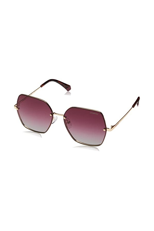 Polaroid PLD 4091/S Sunglasses, S9e/Jr Gold Violet, 58 Femme