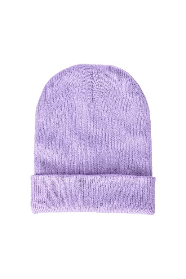 Clotth De-DH35-Violet Chapeau de Saison Froide, Lilas, Taille Unique Mixte