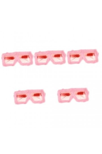 ABOOFAN 5 Pièces Lunettes Drôles Femmes Lunettes De Soleil Surdimensionnées Lunettes De Soleil De Plage Pour Femmes Lunettes 