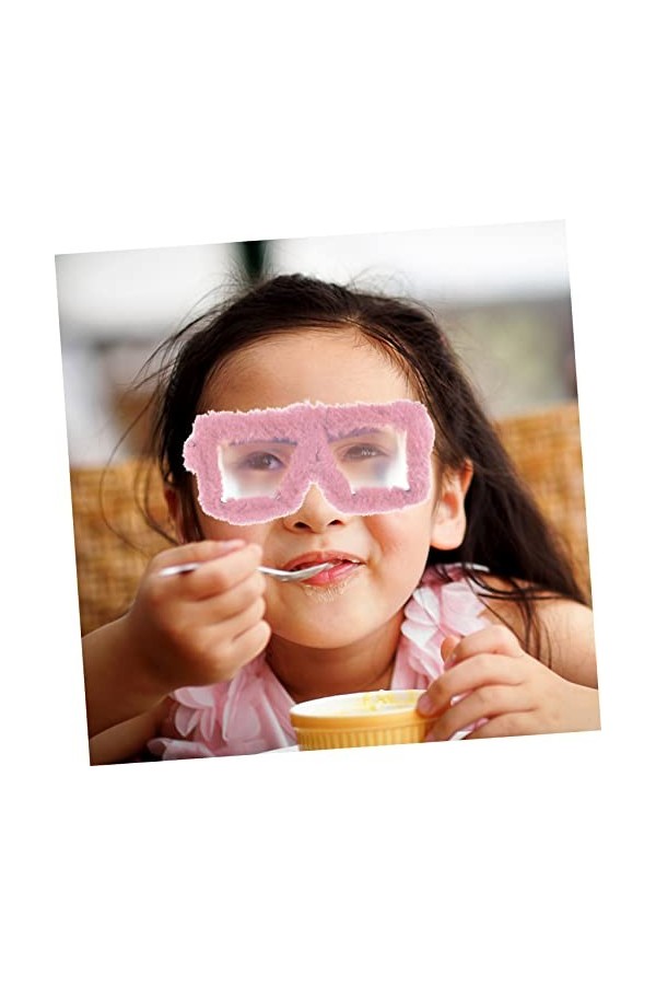 ABOOFAN 5 Pièces Lunettes Drôles Femmes Lunettes De Soleil Surdimensionnées Lunettes De Soleil De Plage Pour Femmes Lunettes