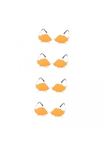 Abaodam 4 Paires Lunettes De Soleil Nuage Lunettes De Soleil Sportives Pour Femmes Lunettes De Soleil Élégantes Pour Hommes L