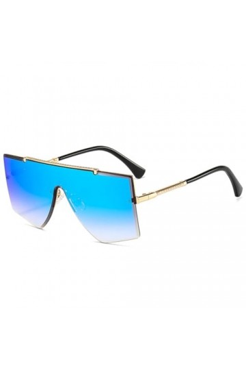 HCHES Lunettes de Soleil Femmes Hommes Dames Lunettes de Soleil en métal Nuances, 4, Taille Unique