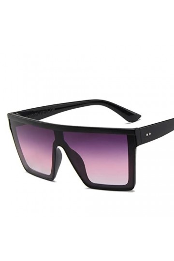 Lunettes de soleil rétro à grande monture for hommes et femmes, for vacances en plein air, tendance, Shopping, sport, cadeau 